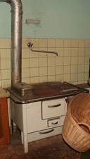 Alter Küchenherd mit